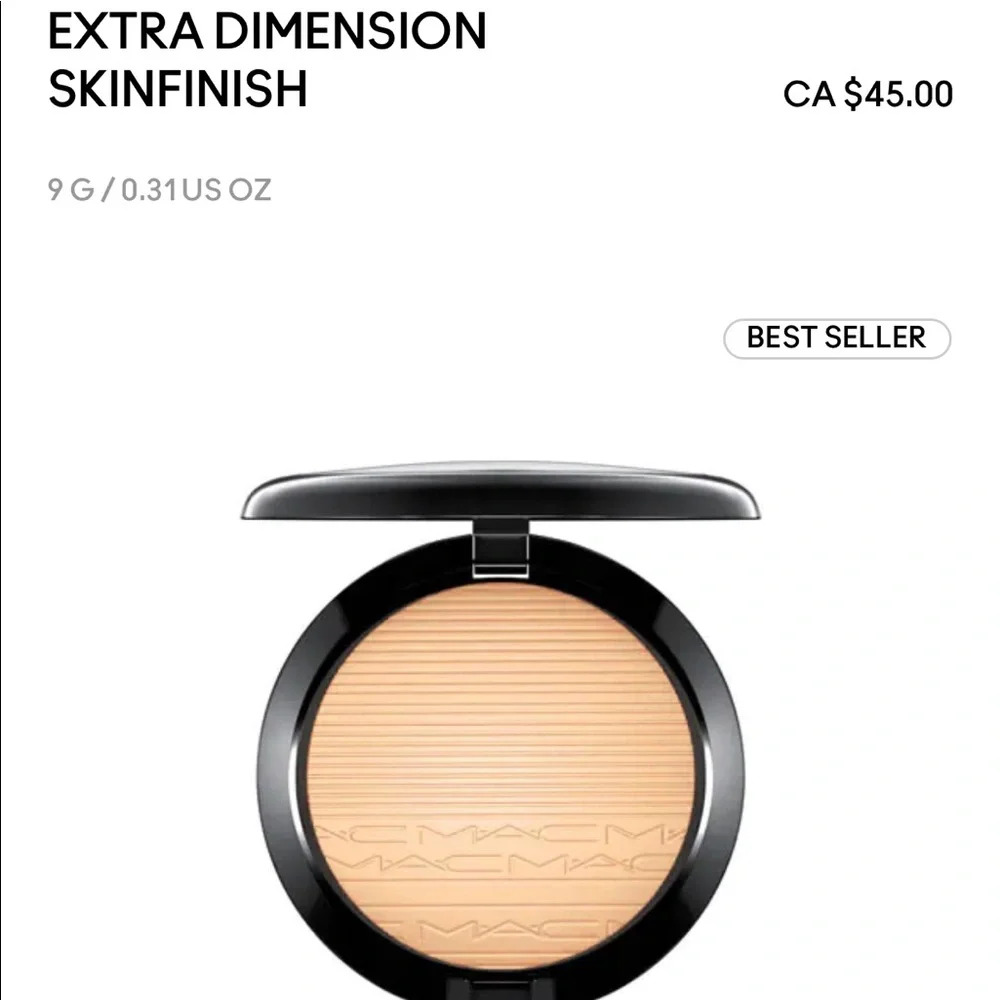 M.A.C extra dimension skinfinish poudre lumiere - Picture 8 of 8